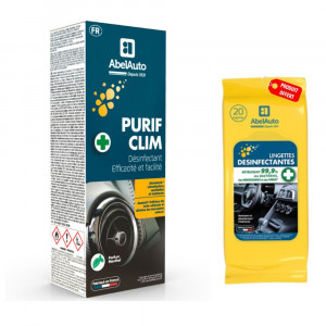 Purif Clim + Lingettes Désinfectantes offertes