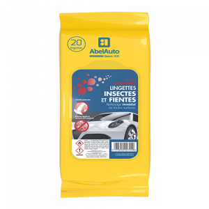 Lingettes insectes et fientes