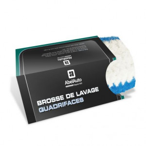 Brosse de lavage quadri faces