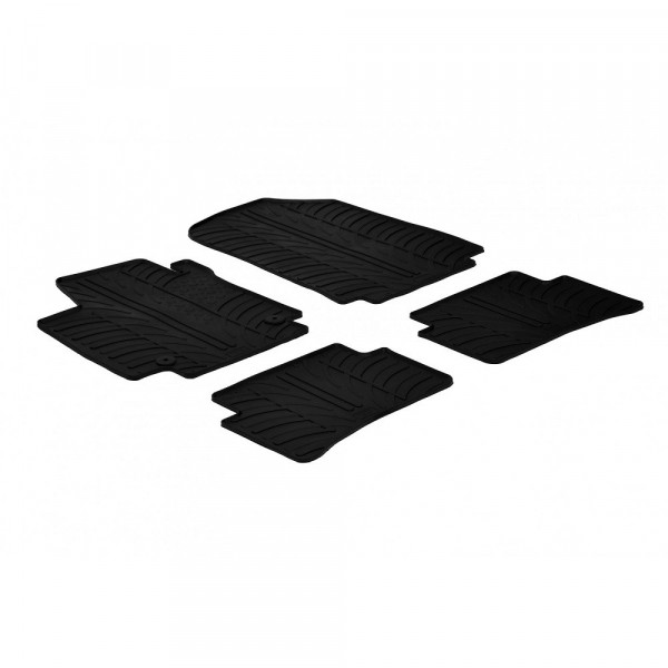 Tapis caoutchouc Renault Clio 4 (09/2012-05/2019)