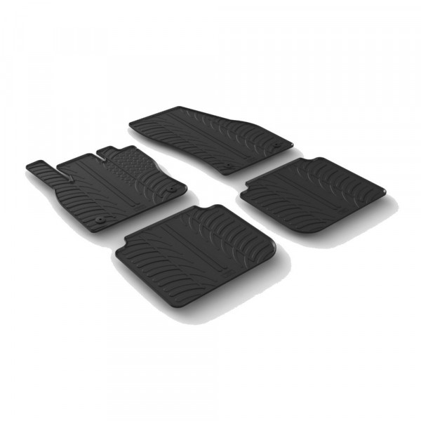 Tapis caoutchouc Skoda Kodiaq depuis 03/2017