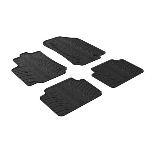 Tapis caoutchouc Citroën C3 Aircross depuis 10/2017