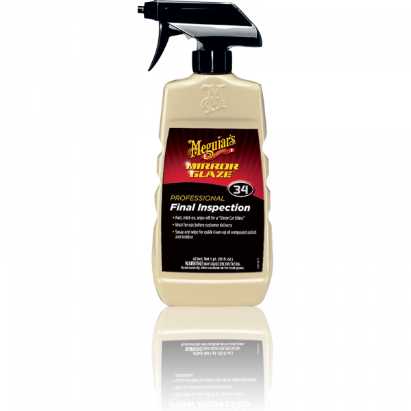 Contrôle Final Meguiar’s Pro