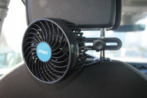 Ventilateur sur appuie-tête