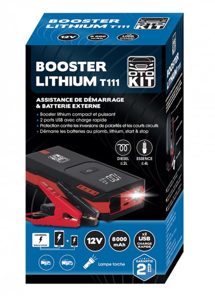 Booster Lithium 8000mAH
