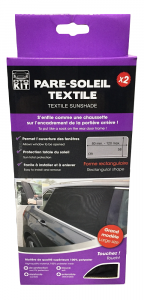 Pare-soleil chaussette rectangulaire 80-120x58 (X2)