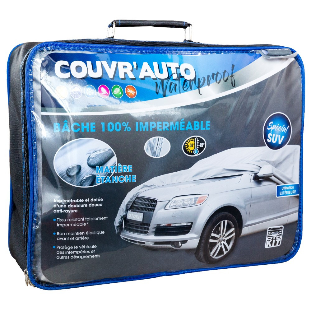 Bâche de protection Imperméable SUV XXL 550x195x160 cm