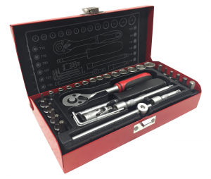 Coffret outillage 1/4 de 34 pièces