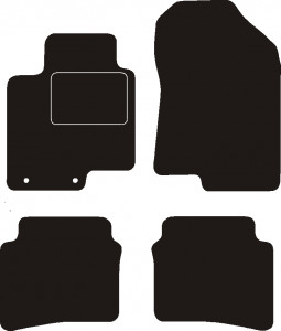 Tapis Hyundai I20 (2020 - >) – Velours Gris
