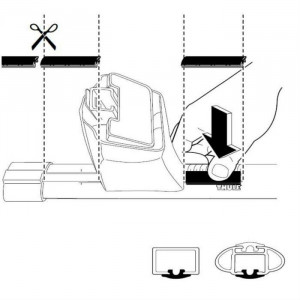 Thule 882100 Cache SquareBar AeroBar