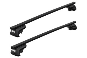 Barres de toit Subaru XV depuis 02/2012 (toit avec barres) Thule SquareBar acier