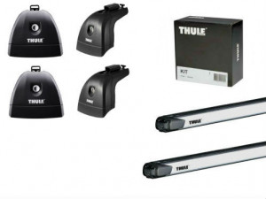 Barres de toit Toyota ProAce (2016-) Thule SlideBar coulissante