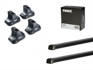 Barres de toit Toyota C-HR Thule SquareBar acier