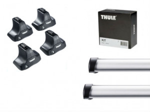 Barres de toit Mercedes Classe X (toit Normal) Thule ProBar aluminium