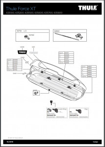 Thule Force XT Alpine 6355B