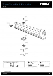 Thule SnowPack Extender 7325