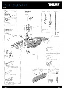 Thule EasyFold XT 2 933 Noir