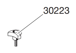 Thule 30223 Molette pour pieds 423