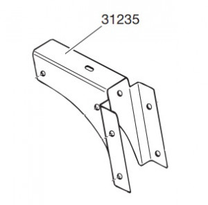 Thule 31235 Plaque pour pieds 420/427