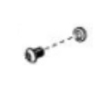 Thule 50818 Boulon M8x12mm pour EuroClassic G5