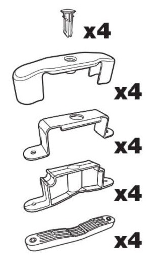 Thule 50934 Kit montage pour Xperience