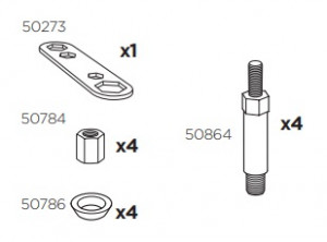 Thule 50965 Sac de montage kit 3049