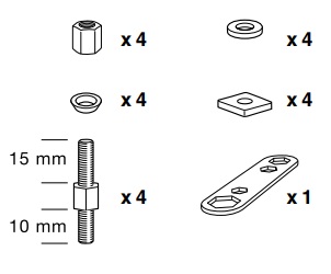 Thule 50966 Sac de montage kit 3051