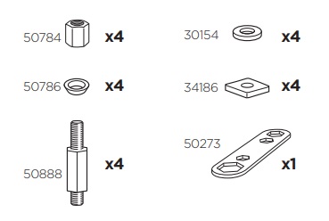 Thule 50967 Sac de montage kit 3055