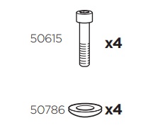 Thule 50989 Sac de montage kit 3015