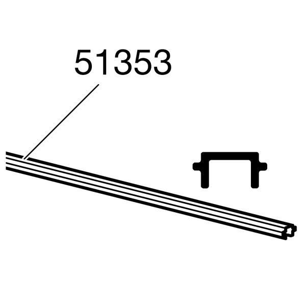 Thule 51353 Bande caoutchouc pour SlideBar