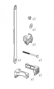 Thule 52250 Kit sangle pour EuroClassic G6