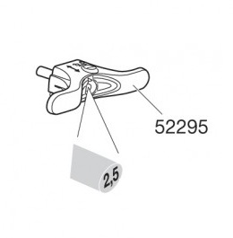 Thule 52295 Poignée de serrage pour EuroRide