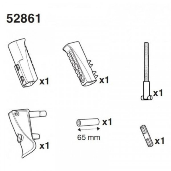 Thule 52861 Kit réparation d'attache pour Freeride