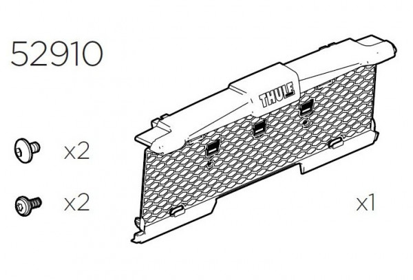 Thule 52910 Support plaque 938