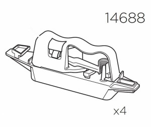 Thule 14688 Fixation Easy Snap