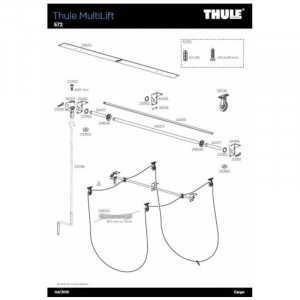 Thule 34416 Angle pour MultiLift