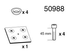 Thule 50988 Sac de montage kit 3028