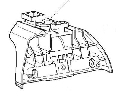 Thule 50002 Pied pour 753