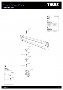 Thule SnowPack S 7322