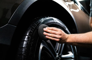 Turtle Wax Wet N Black Tyre & Trim gel
