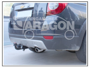 ATTELAGE E1000AA OPEL Antara sans pré-installation électrique 2006-