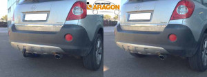 ATTELAGE E1000AV CHEVROLET Captiva sans pré-installation électrique 2006-