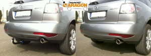 ATTELAGE E4007BV MAZDA CX7 Diesel / 4x4 2009-