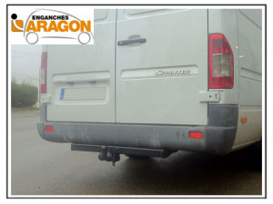 ATTELAGE E4107CA VOLKSWAGEN LT II Fourgon / Minibus sans marchepied, 2.8-3.5 Tm, empattement 3.550 / 4.025 mm 1995-2006