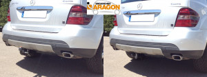 ATTELAGE E4117CS MERCEDES GL [X164] 2006-2012