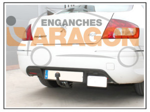 ATTELAGE E4724AS PEUGEOT 407 berline [DAM 11557 - ] (Sauf Coupe) 09/2008-