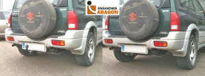 ATTELAGE E6102BS SUZUKI Vitara 5 portes 1992-2005