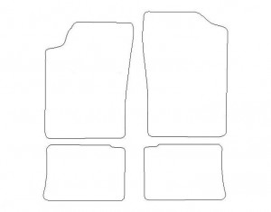 Tapis Citroen Xsara – Velours Luxe Gris