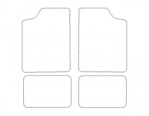 Tapis Renault 21 – Velours Noir