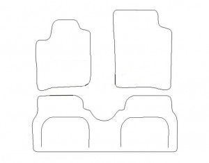 Tapis Renault Scenic 1 +tr (1999-2003) – Velours Gris